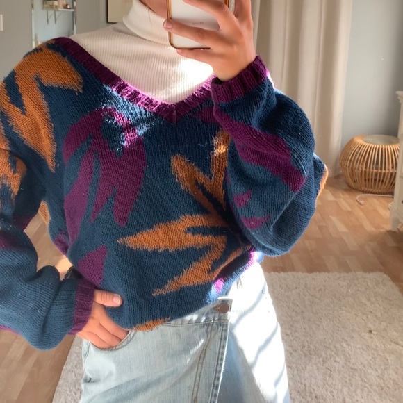 Express Sweaters - 80s Vintage Sweater